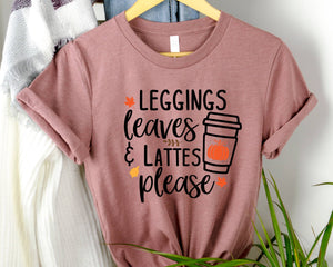 Leggings, Leaves and Lattes Please