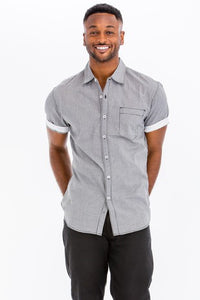 Short Sleeve Button Up