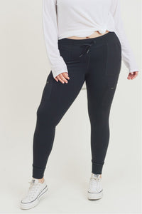 CURVY Skinny Cargo Hybrid Full Leggings