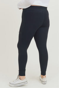 CURVY Skinny Cargo Hybrid Full Leggings