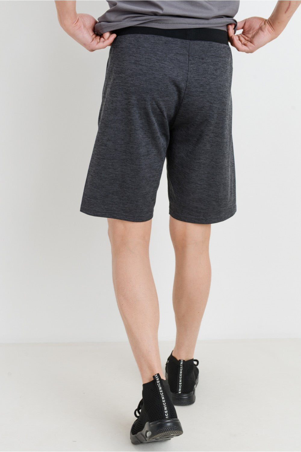 Athleisure Shorts with Zippered Pockets